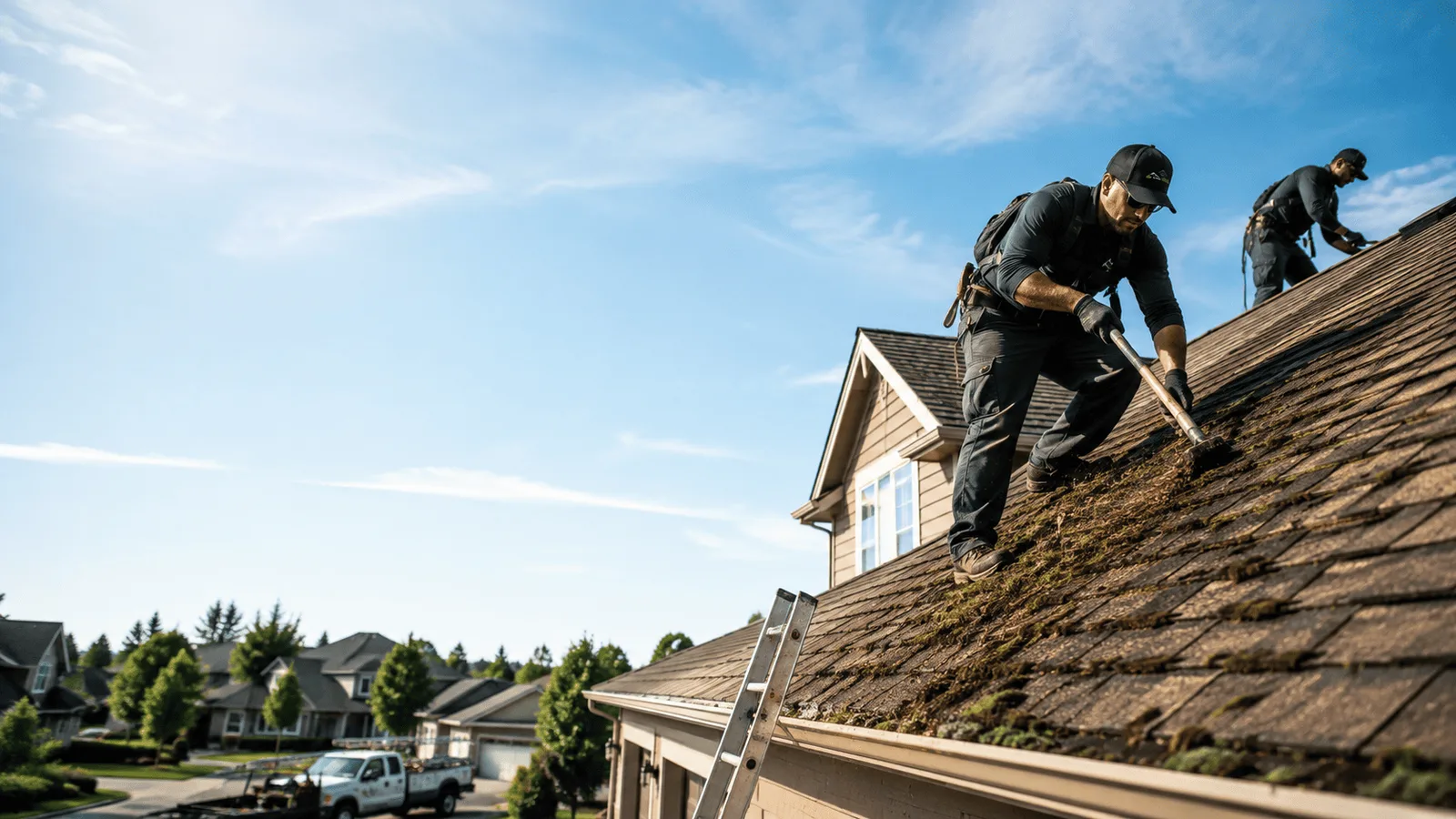 Roof Moss Removal in Wakefield, MI near me
